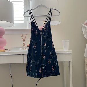 For love and lemons zip front never worn mini dress tags still on